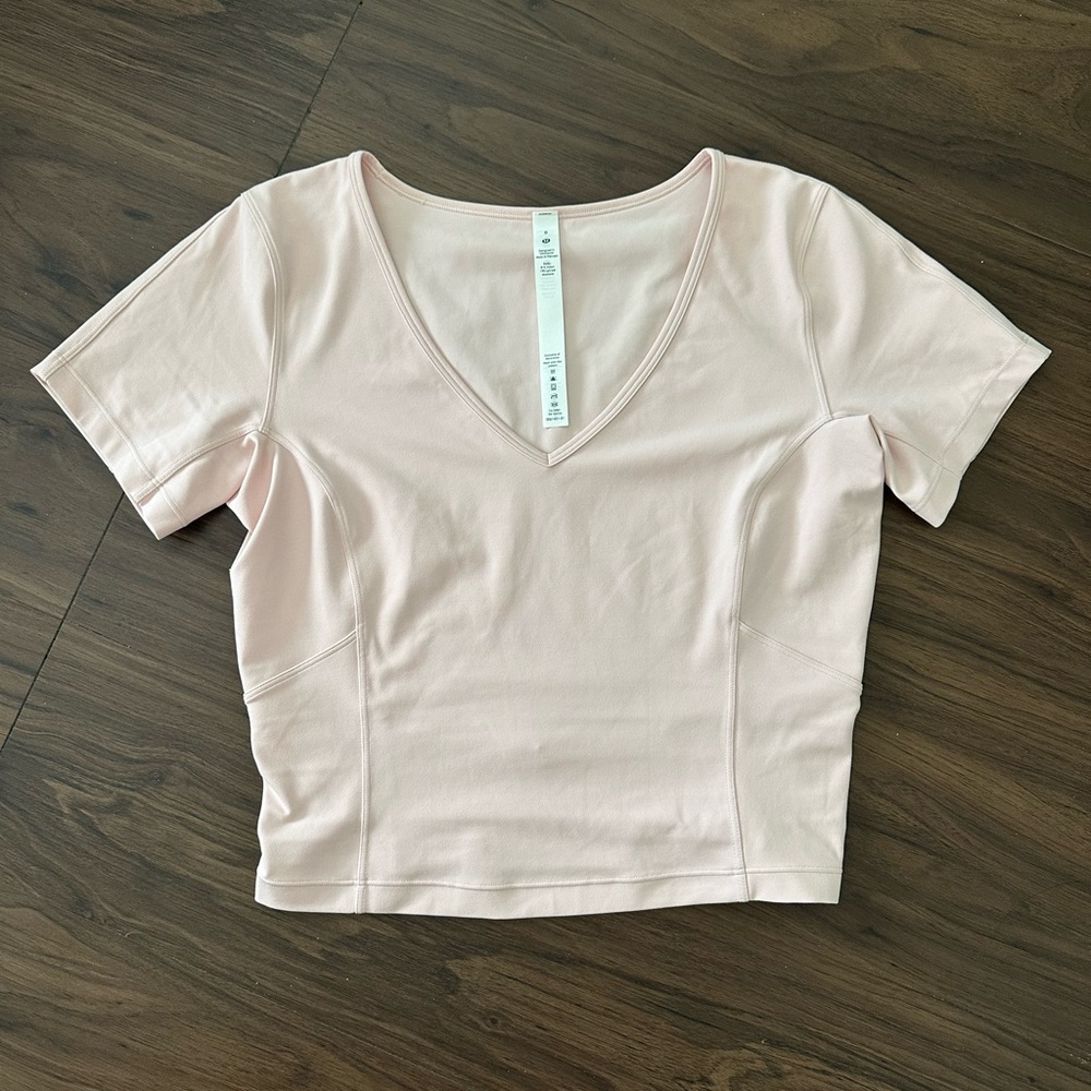 lululemon athletica Pink Short Sleeve Tee